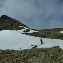Climbing up 1740 meters high Mugnetinden